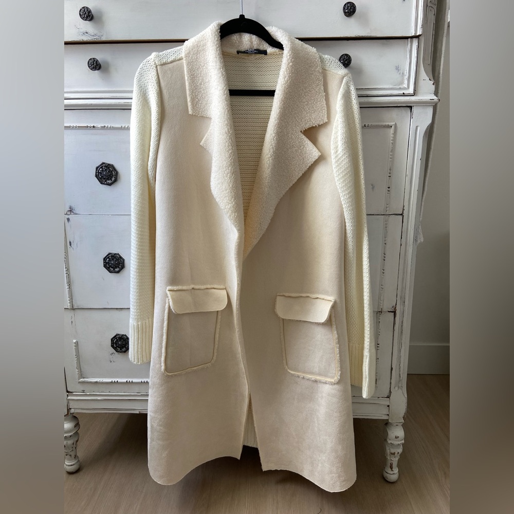 Boutique Sherpa lined jacket
